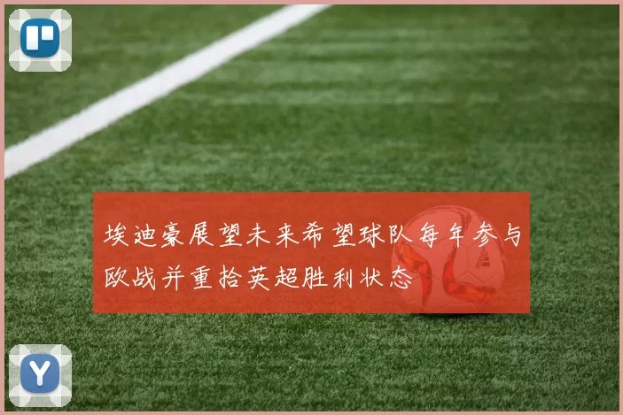埃迪豪展望未来希望球队每年参与欧战并重拾英超胜利状态
